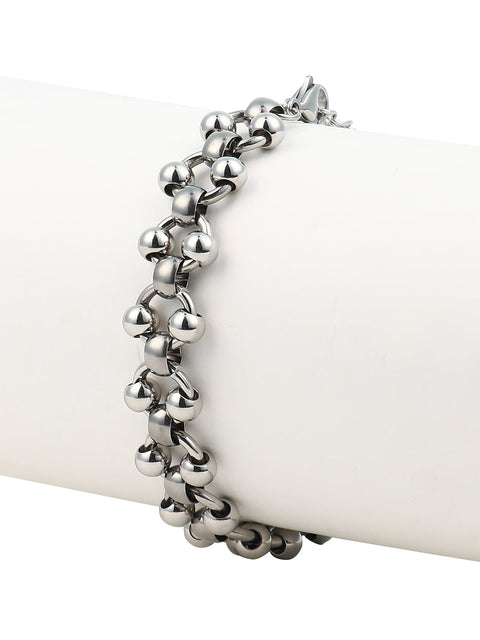 Chaos - The Astro Link Bracelet - Metallic Silver