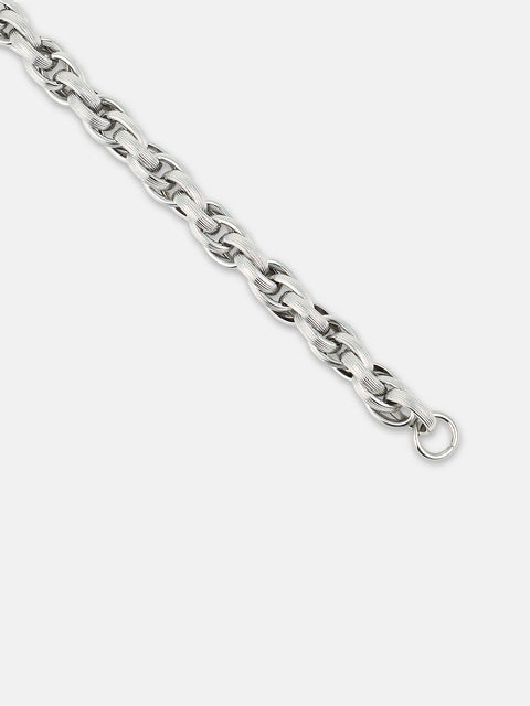 Chaos - The Intertwine Link Bracelet - Metallic Silver