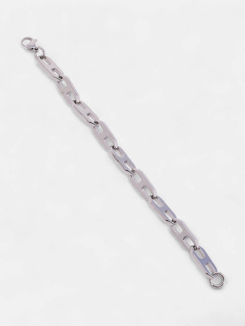 Chaos - The Gear Chain Bracelet - Metallic Silver