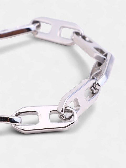 Chaos - The Gear Chain Bracelet - Metallic Silver
