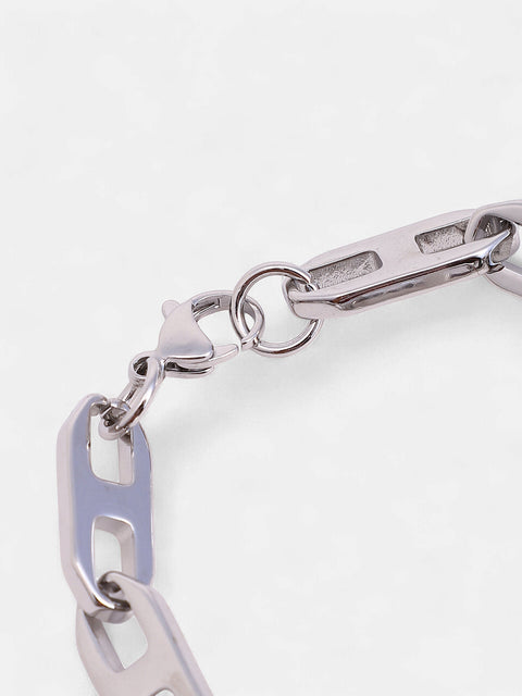 Chaos - The Gear Chain Bracelet - Metallic Silver
