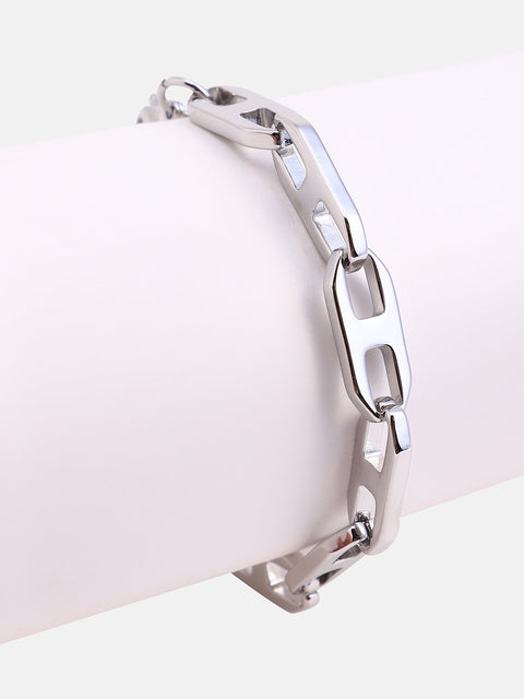 Chaos - The Gear Chain Bracelet - Metallic Silver