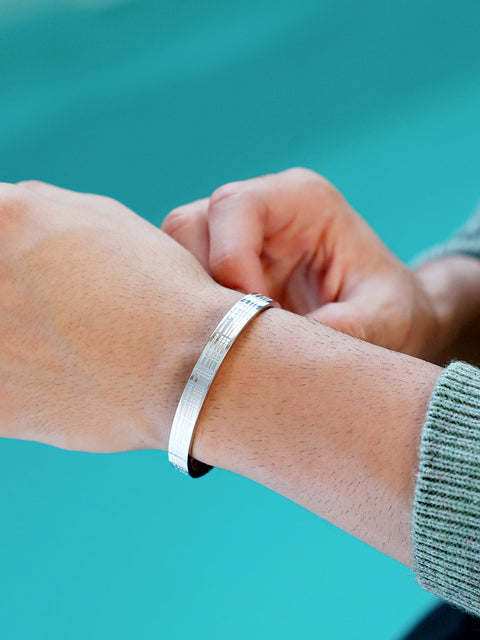 Chaos - The Morse Bangle Bracelet