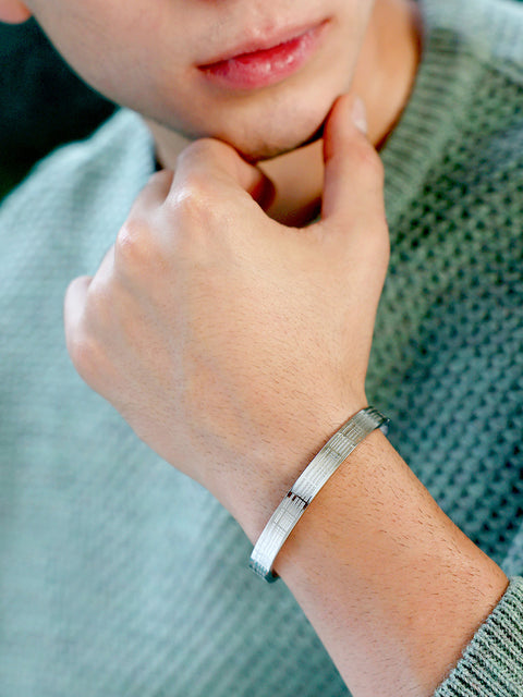 Chaos - The Morse Bangle Bracelet