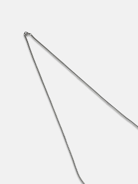 Chaos - Bullet Pendant Necklace - Silver
