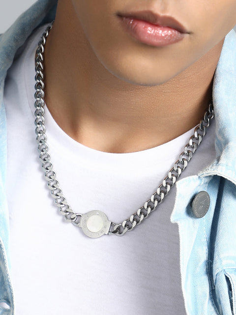 Chaos - The Roma Pendant Necklace - Metallic Silver