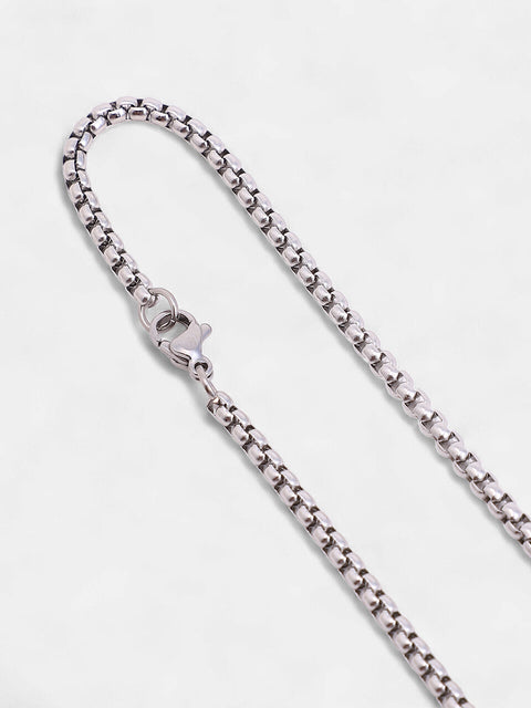 Chaos - The Thunder Pendant Necklace - Metallic Silver