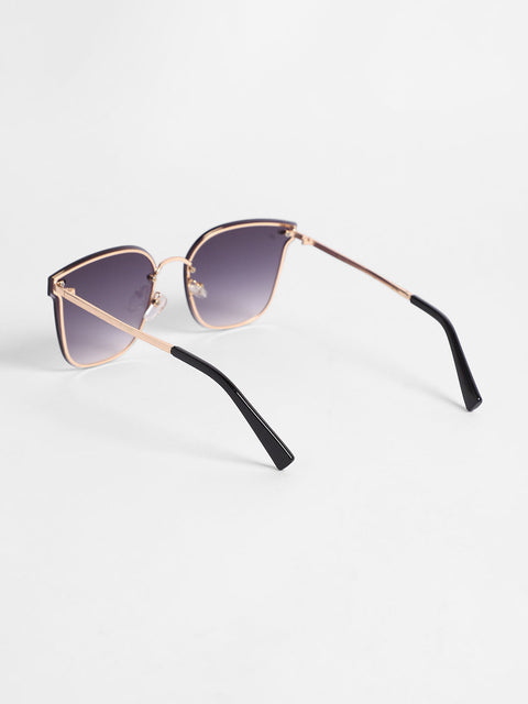 CAHOOT Men's Gradient Wayfarer Sunglasses - Black
