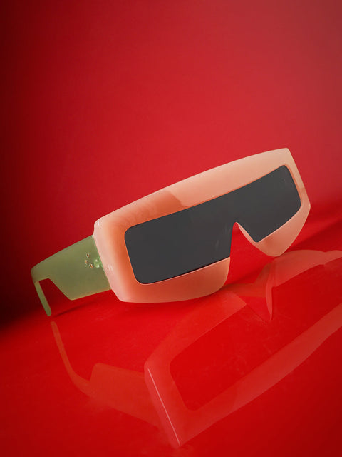 CAHOOT Men's Full Rim Shield Sunglasses - Multicolour
