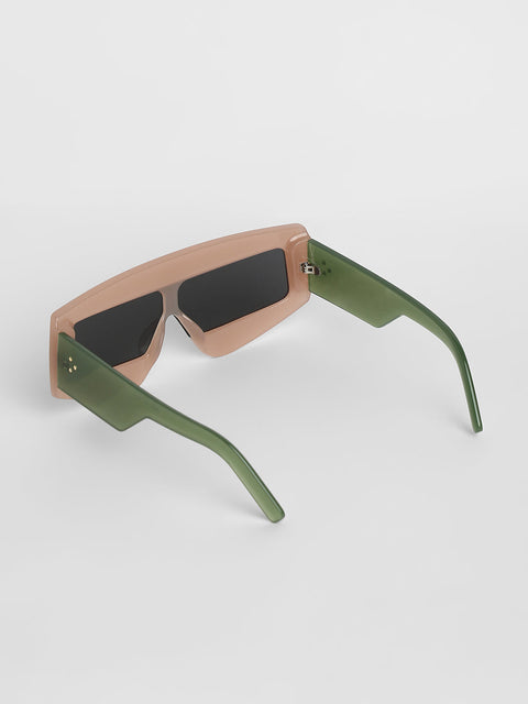CAHOOT Men's Full Rim Shield Sunglasses - Multicolour