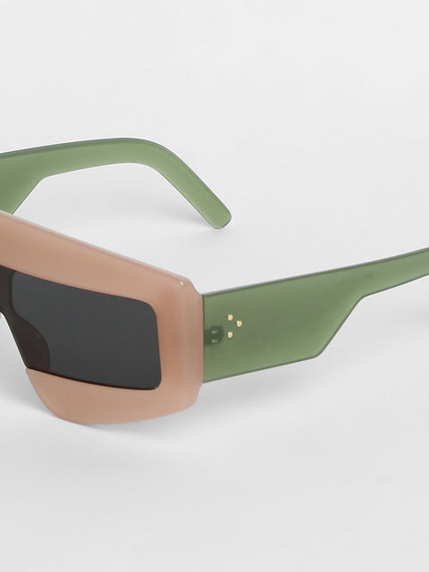 CAHOOT Men's Full Rim Shield Sunglasses - Multicolour