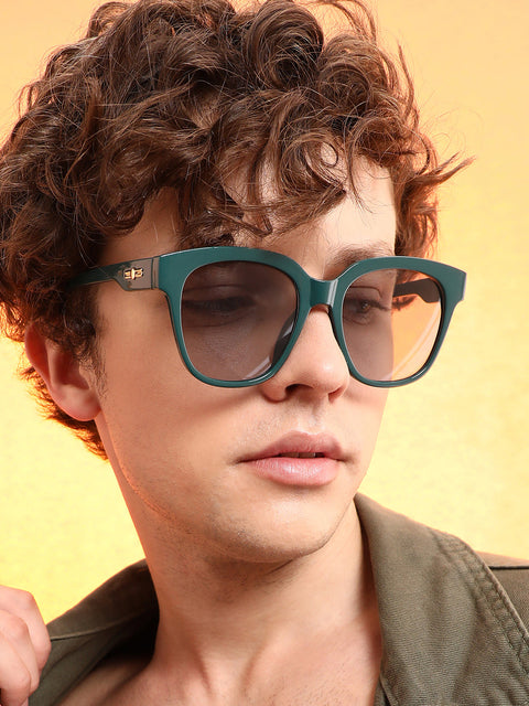 CAHOOT Men's The Elevated Wayfarer Sunglasses - Hunter Green