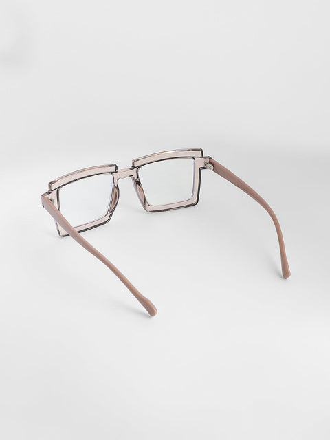 CAHOOT Men's The Lined Wayfarer Sunglasses - Ash Brown