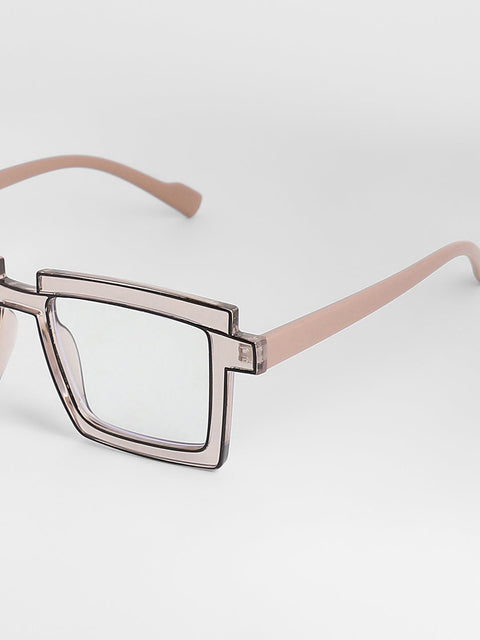 CAHOOT Men's The Lined Wayfarer Sunglasses - Ash Brown
