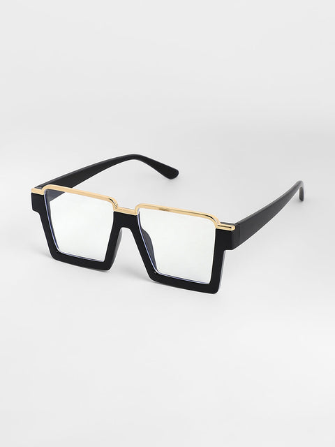 CAHOOT Men's The Block Wayfarer Sunglasses - Onyx Black