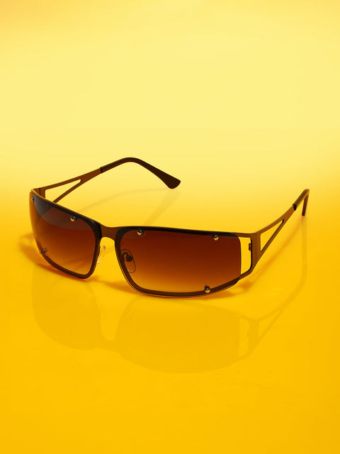 CAHOOT Men's The Hollow Wrap Sunglasses - Space Grey