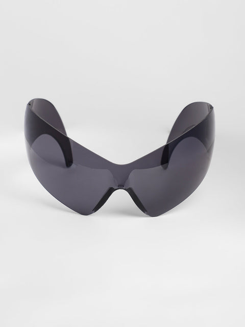 CAHOOT Men's The Aspen Shield Sunglasses - Midnight Black