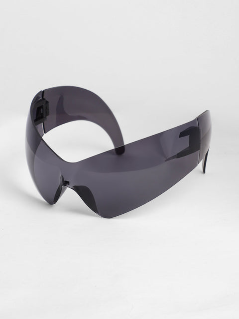 CAHOOT Men's The Aspen Shield Sunglasses - Midnight Black