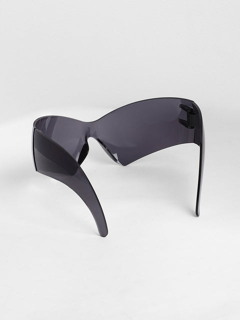 CAHOOT Men's The Aspen Shield Sunglasses - Midnight Black