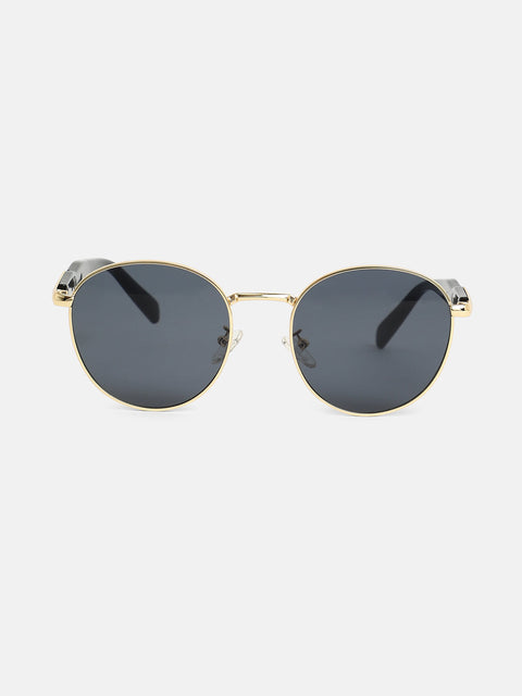 CAHOOT The Spear Round Sunglass - California Gold
