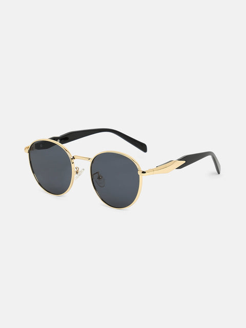 CAHOOT The Spear Round Sunglass - California Gold