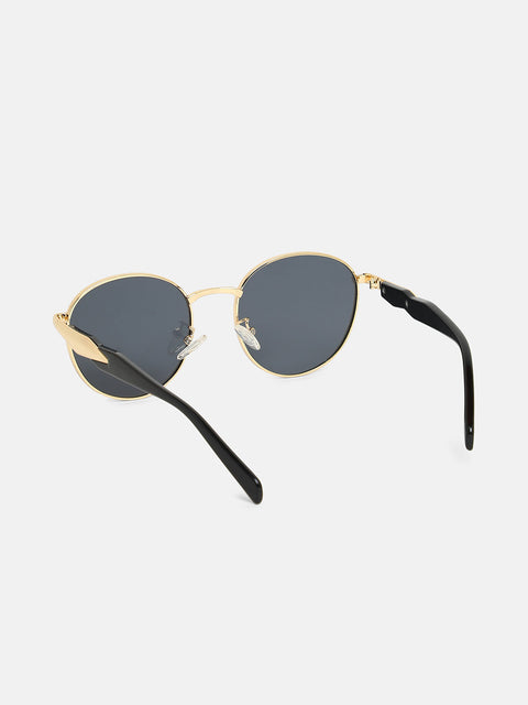 CAHOOT The Spear Round Sunglass - California Gold