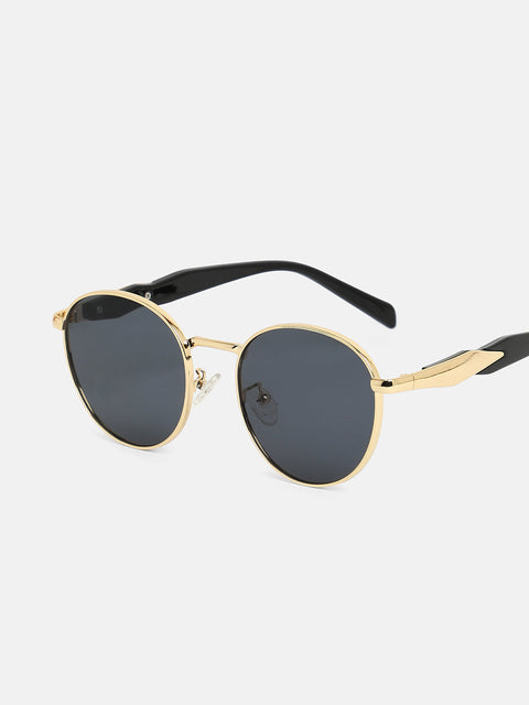 CAHOOT The Spear Round Sunglass - California Gold