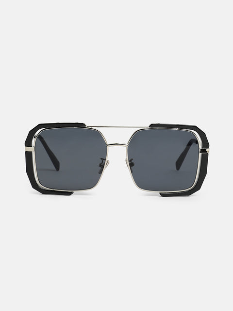 CAHOOT The Millennium Oversized Sunglasses - Onyx Black