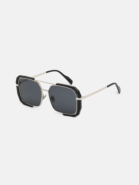 CAHOOT The Millennium Oversized Sunglasses - Onyx Black