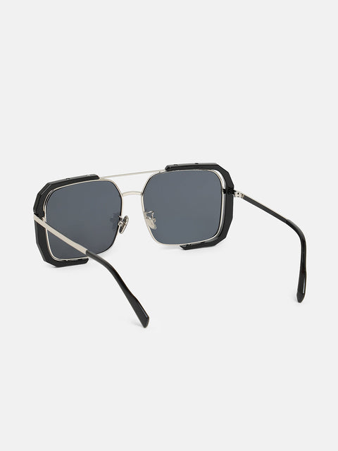 CAHOOT The Millennium Oversized Sunglasses - Onyx Black