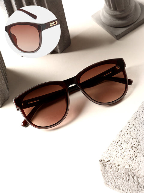 CAHOOT The Coastal Wayfarer Sunglasses - Coffee Brown