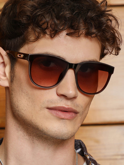 CAHOOT The Coastal Wayfarer Sunglasses - Coffee Brown