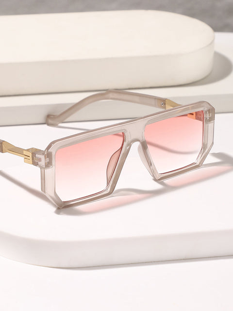 CAHOOT The Graduate Rectangular Glasses - Cloud Grey