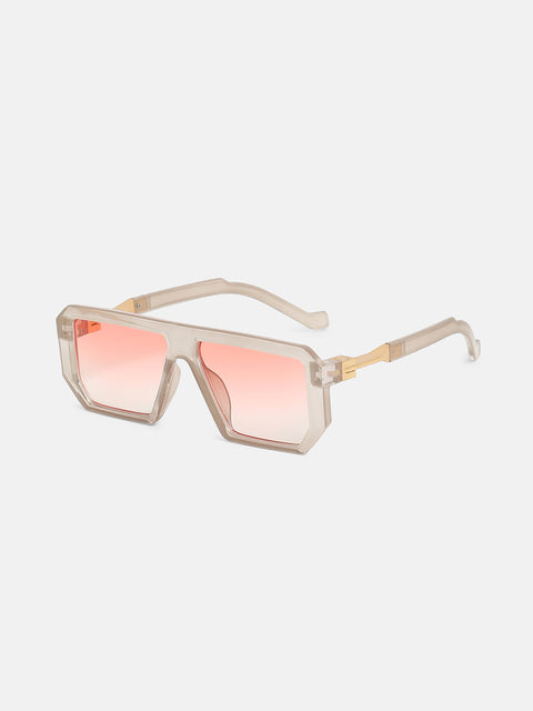 CAHOOT The Graduate Rectangular Glasses - Cloud Grey