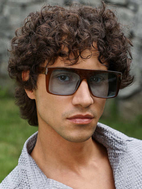 CAHOOT The Tinseltown Wayfarer Sunglasses - Ash Brown