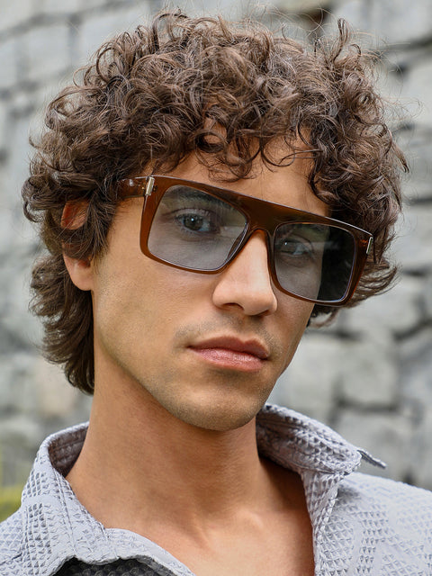 CAHOOT The Tinseltown Wayfarer Sunglasses - Ash Brown