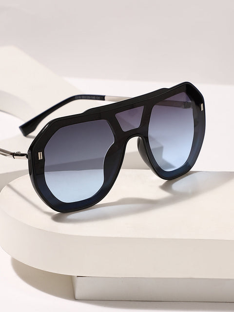 CAHOOT The Chalet Curve Shield Sunglasses - Onyx Black