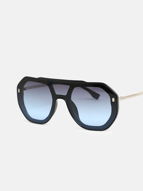 CAHOOT The Chalet Curve Shield Sunglasses - Onyx Black