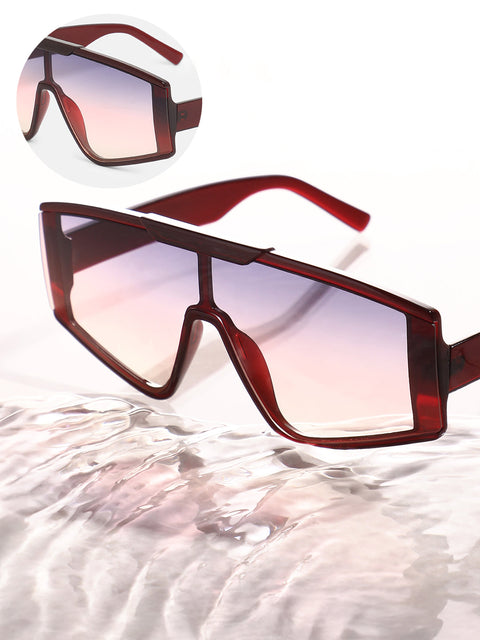 CAHOOT The Chalet Shield Sunglasses - Chocolate Brown