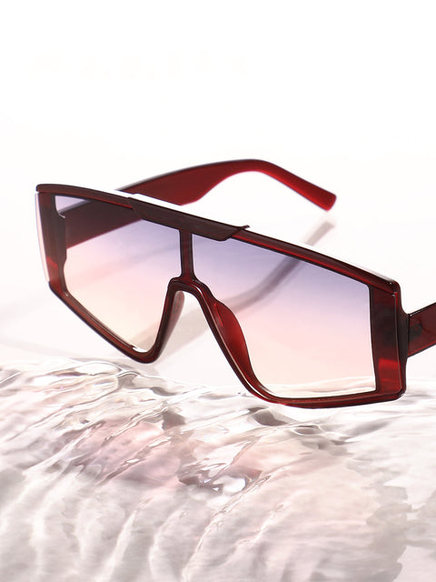 CAHOOT The Chalet Shield Sunglasses - Chocolate Brown