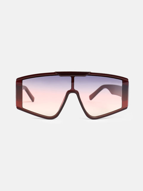 CAHOOT The Chalet Shield Sunglasses - Chocolate Brown