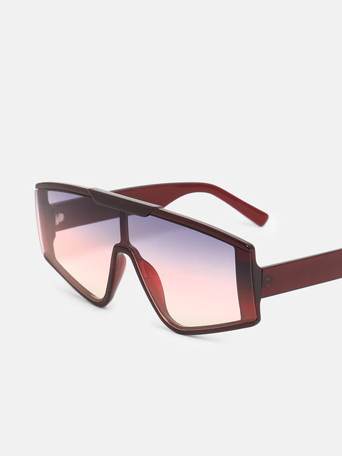CAHOOT The Chalet Shield Sunglasses - Chocolate Brown