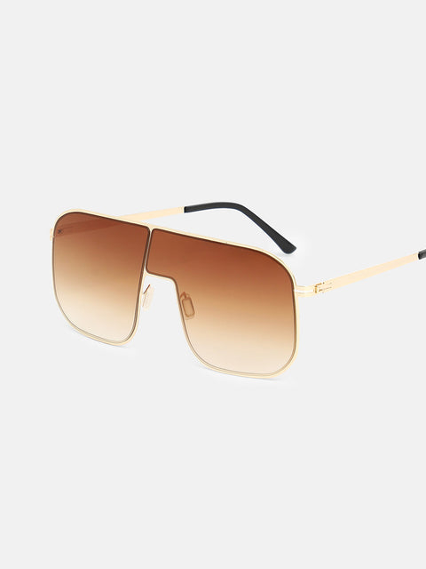CAHOOT The Bowie Oversized Sunglasses - California Gold