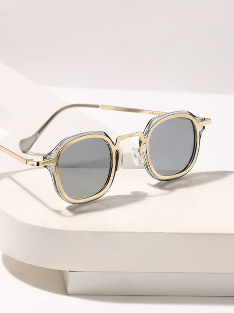 CAHOOT The Dapper Square Sunglass - California Gold