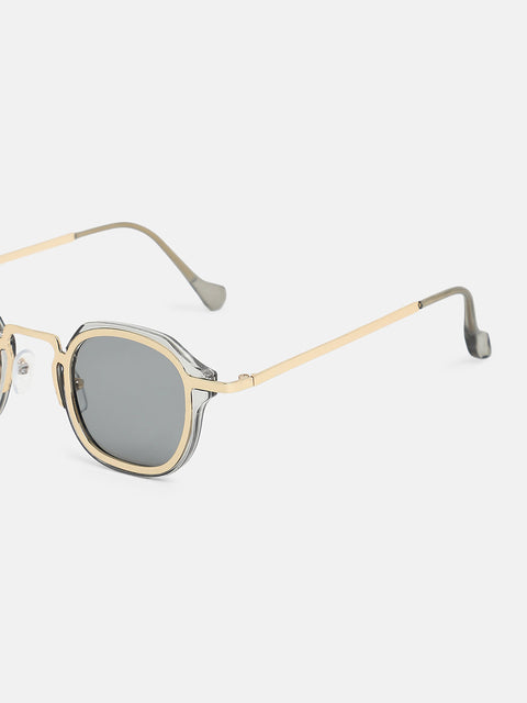 CAHOOT The Dapper Square Sunglass - California Gold