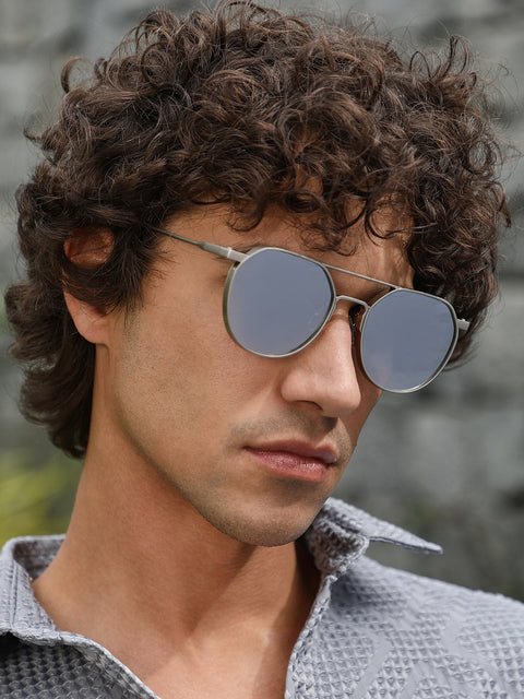 CAHOOT The Chromatic Round Sunglasses - Chalice Silver