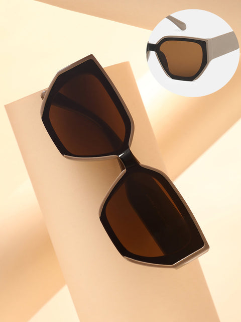 Chaos - The Avenue Cateye Sunglasses - Taupe Brown