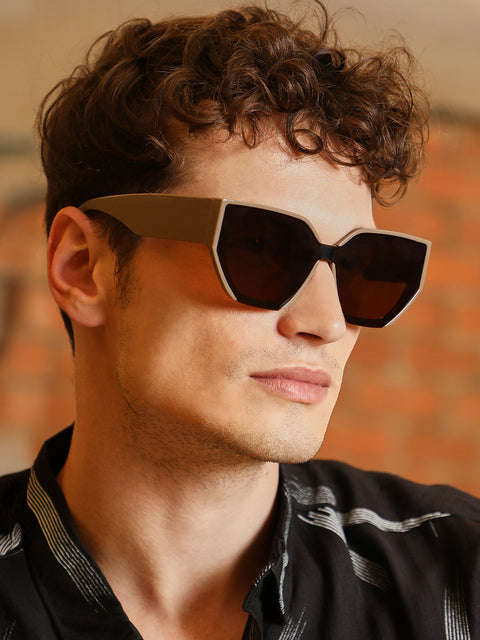 Chaos - The Avenue Cateye Sunglasses - Taupe Brown