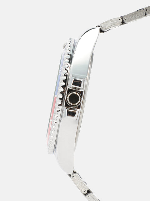 Chaos - The Ribbed Round Watch - Multicolour
