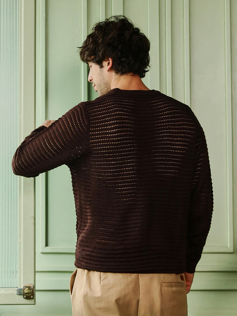 Hookd Loose-Knit Pullover Sweater